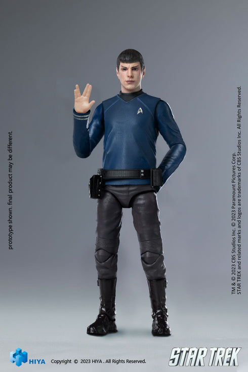 Hiya Toys Star Trek 2009 Spock Exquisite Mini 1/18 Action Figure