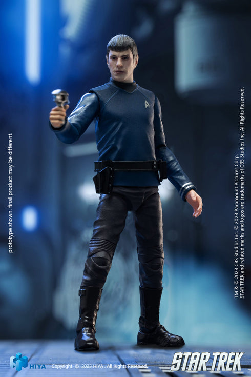 Hiya Toys Star Trek 2009 Spock Exquisite Mini 1/18 Action Figure