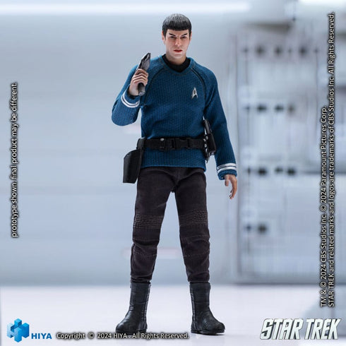 Hiya Toys Star Trek 2009 Spock Exquisite Super Series 1/12 Action Figure