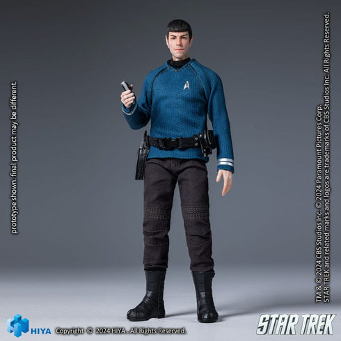 Hiya Toys Star Trek 2009 Spock Exquisite Super Series 1/12 Action Figure