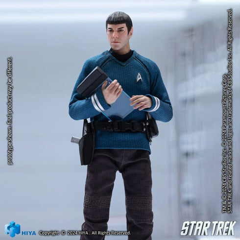 Hiya Toys Star Trek 2009 Spock Exquisite Super Series 1/12 Action Figure