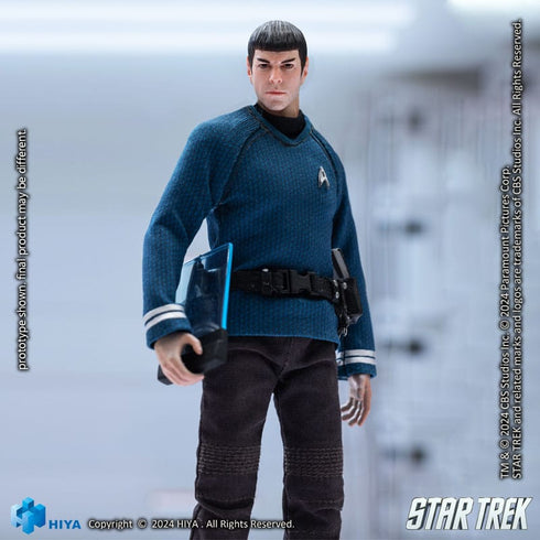 Hiya Toys Star Trek 2009 Spock Exquisite Super Series 1/12 Action Figure
