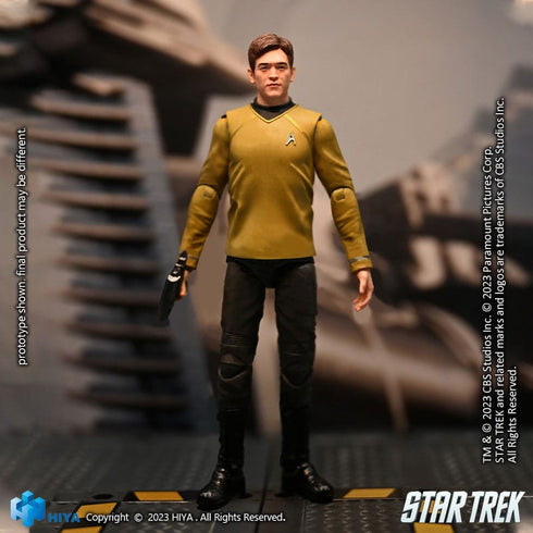 Hiya Toys Star Trek 2009 Sulu Exquisite Mini 1/18 Action Figure