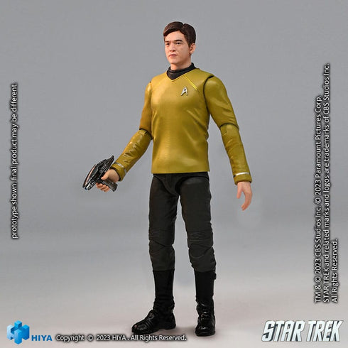 Hiya Toys Star Trek 2009 Sulu Exquisite Mini 1/18 Action Figure