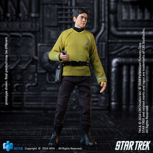 Hiya Toys Star Trek 2009 Sulu Exquisite Super Series 1/12 Action Figure