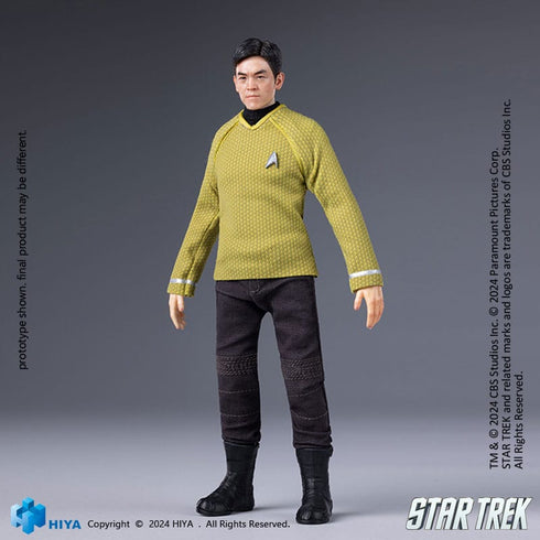 Hiya Toys Star Trek 2009 Sulu Exquisite Super Series 1/12 Action Figure