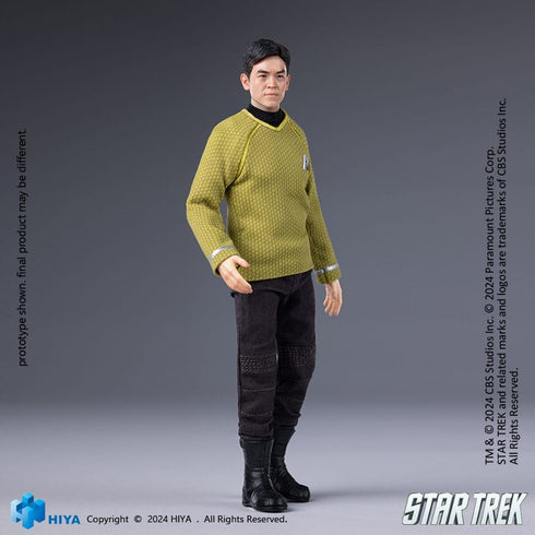 Hiya Toys Star Trek 2009 Sulu Exquisite Super Series 1/12 Action Figure