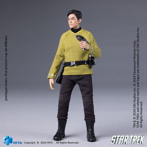 Hiya Toys Star Trek 2009 Sulu Exquisite Super Series 1/12 Action Figure
