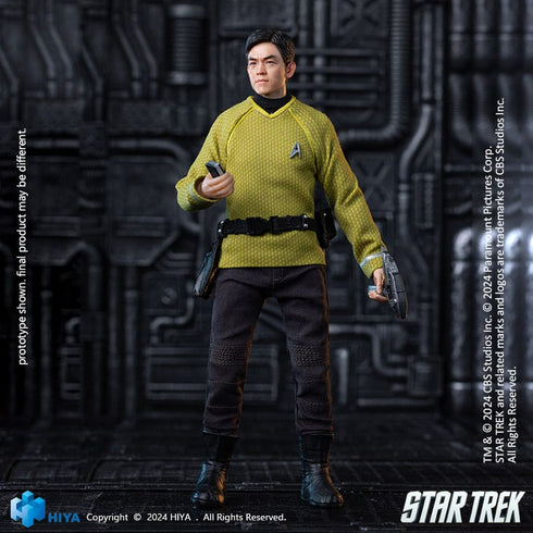 Hiya Toys Star Trek 2009 Sulu Exquisite Super Series 1/12 Action Figure