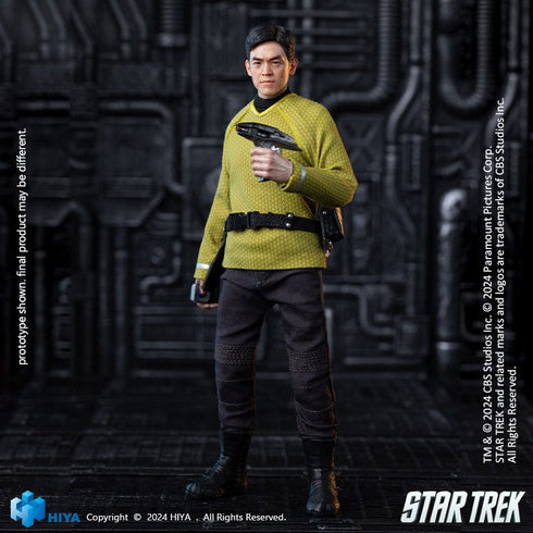 Hiya Toys Star Trek 2009 Sulu Exquisite Super Series 1/12 Action Figure