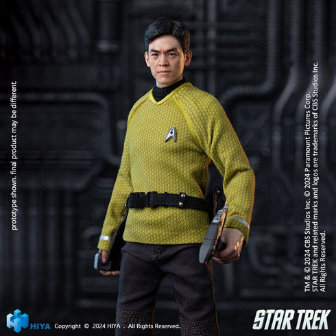 Hiya Toys Star Trek 2009 Sulu Exquisite Super Series 1/12 Action Figure