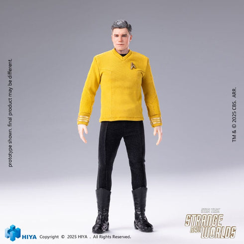 Hiya Toys Star Trek Strange New Worlds Pike Exquisite Super Series 1/12 Action Figure