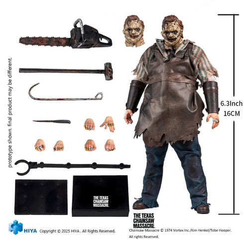 Hiya Toys Texas Chainsaw Massacre 2003 Thomas Hewitt Exquisite Super Series 1/12 Action Figure
