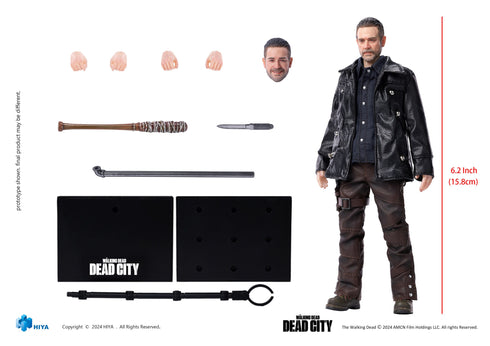 Hiya Toys The Walking Dead: Dead City Exquisite Super Series Negan 1/12 Action Figure