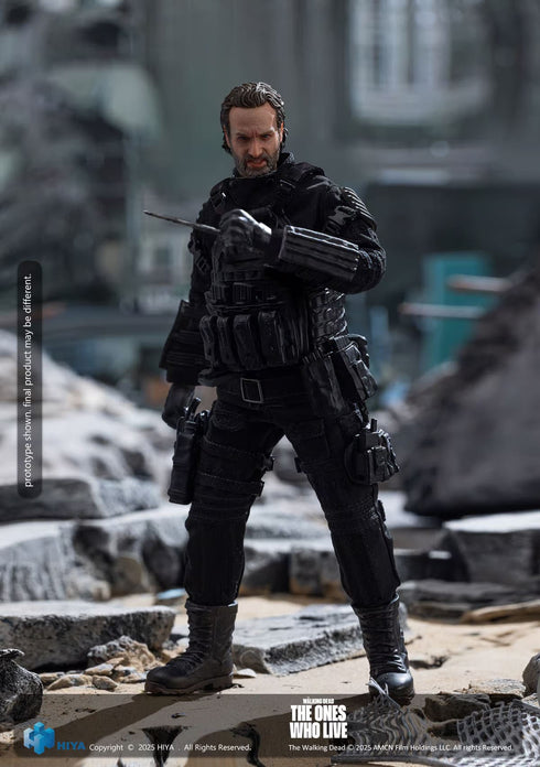 Hiya Toys The Walking Dead: The Ones Who Lived Exquisite Super Series Rick 1/12 Action Figure
