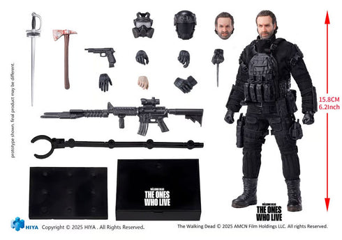 Hiya Toys The Walking Dead: The Ones Who Lived Exquisite Super Series Rick 1/12 Action Figure