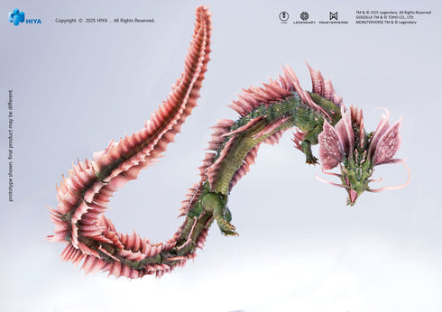 Hiya Toys Tiamat - Godzilla x Kong: The New Empire - Exquisite Basic Series - Collectible Figure