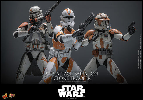 Hot Toys 212th Attack Battalion Clone Trooper - Star Wars: The Clone Wars - MMS851 - 1/6 Scale Collectible Figure