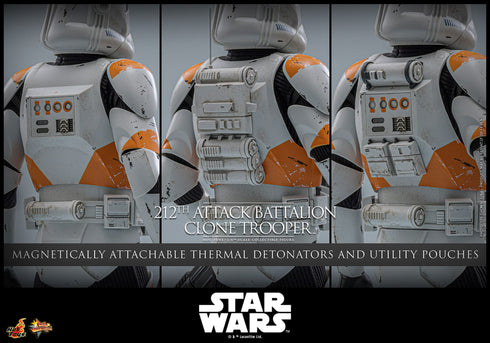 Hot Toys 212th Attack Battalion Clone Trooper - Star Wars: The Clone Wars - MMS851 - 1/6 Scale Collectible Figure