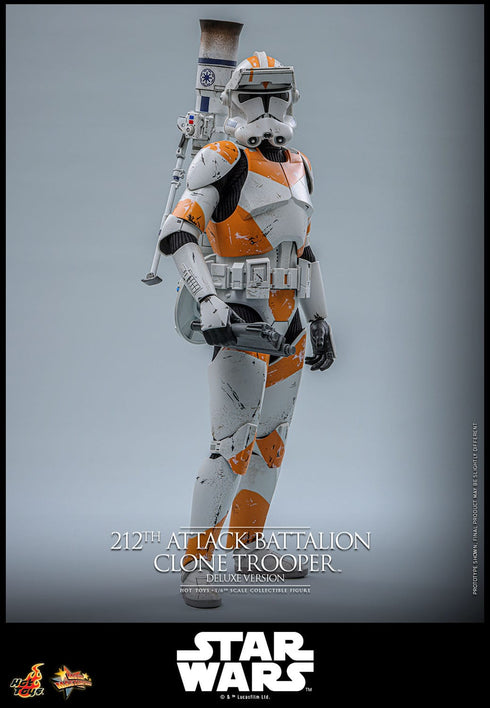 Hot Toys 212th Attack Battalion Clone Trooper (Deluxe Version) - Star Wars: The Clone Wars - MMS852 - 1/6 Scale Collectible Figure