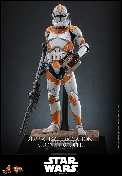Hot Toys 212th Attack Battalion Clone Trooper (Deluxe Version) - Star Wars: The Clone Wars - MMS852 - 1/6 Scale Collectible Figure