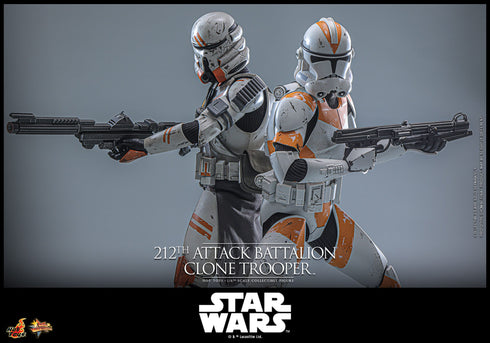 Hot Toys 212th Attack Battalion Clone Trooper (Deluxe Version) - Star Wars: The Clone Wars - MMS852 - 1/6 Scale Collectible Figure