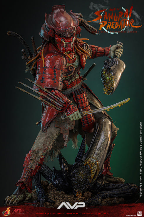 Hot Toys Akaoni Samurai Predator - Alien vs. Predator - AC06 - 1/6 Scale Collectible Figure