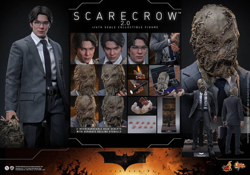 Hot Toys Scarecrow 2.0 - Batman Begins - MMS801 - 1/6 Scale Collectible Figure