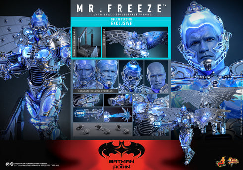 Hot Toys Mr. Freeze (Deluxe Version) - Batman & Robin - MMS800 - 1/6 Scale Collectible Figure