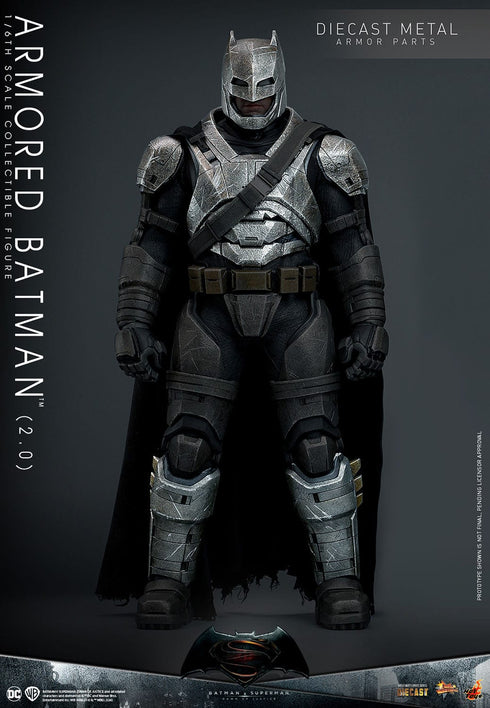 Hot Toys Armored Batman 2.0 - Batman v Superman: Dawn of Justice - MMS742D62 - 1/6 Scale Collectible Figure