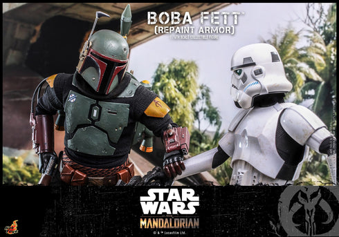 Hot Toys Boba Fett (Repaint Armor) Special Edition - Star Wars: The Mandalorian - TMS055B - 1/6 Scale Collectible Figure
