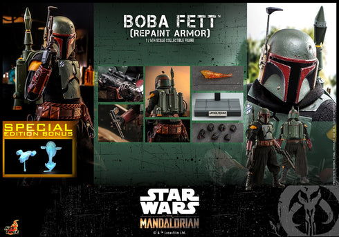 Hot Toys Boba Fett (Repaint Armor) Special Edition - Star Wars: The Mandalorian - TMS055B - 1/6 Scale Collectible Figure