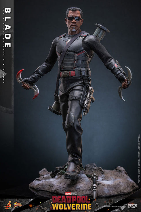 Hot Toys Blade - Deadpool & Wolverine - MMS791 - 1/6 Scale Collectible Figure