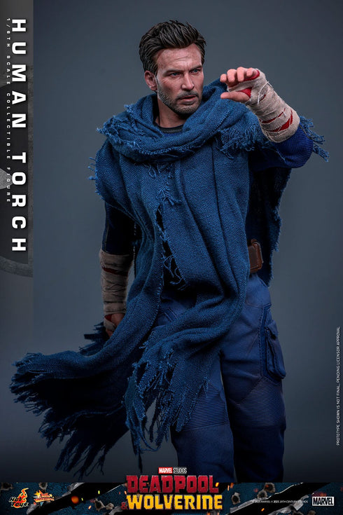 Hot Toys Human Torch - Deadpool & Wolverine - MMS789 - 1/6 Scale Collectible Figure