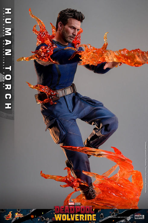 Hot Toys Human Torch - Deadpool & Wolverine - MMS789 - 1/6 Scale Collectible Figure