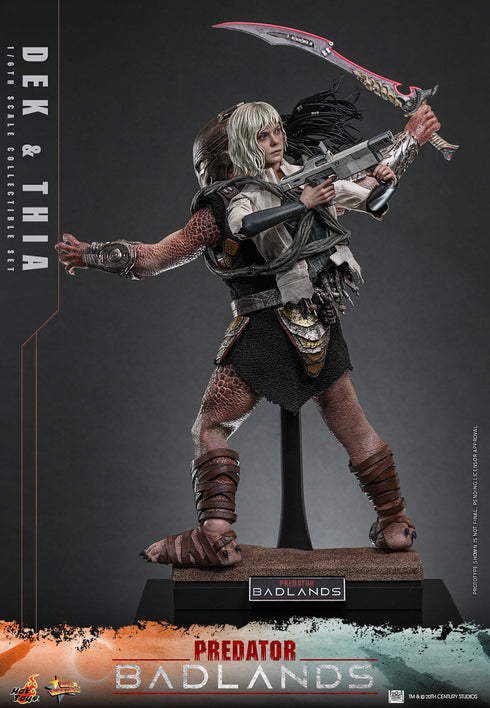 Hot Toys Dek & Thia - Predator: Badlands - MMS850 - 1/6 Scale Collectible Figure Set