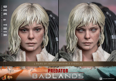 Hot Toys Dek & Thia - Predator: Badlands - MMS850 - 1/6 Scale Collectible Figure Set