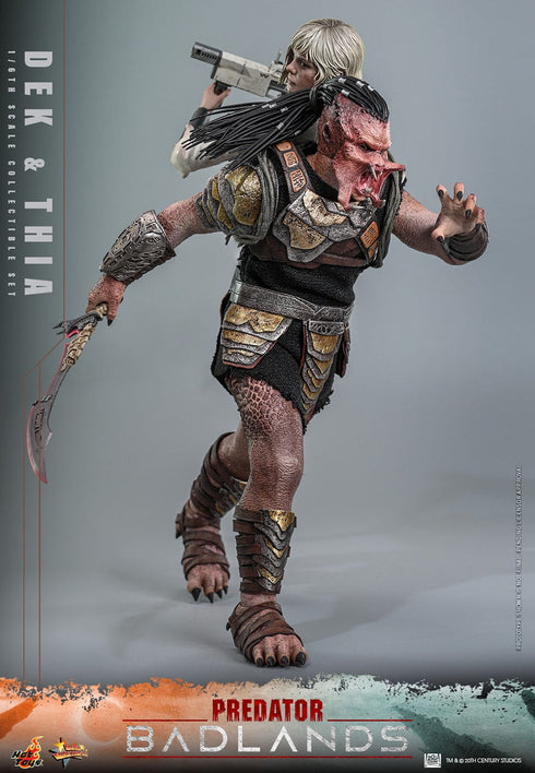Hot Toys Dek & Thia - Predator: Badlands - MMS850 - 1/6 Scale Collectible Figure Set