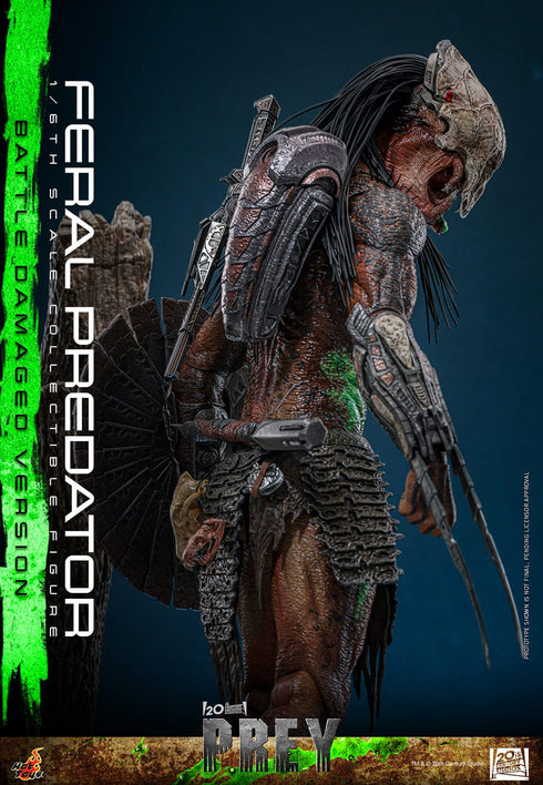 Hot Toys Feral Predator (Battle Damaged Version) - Prey - TMS173 - 1/6 Scale Collectible Figure