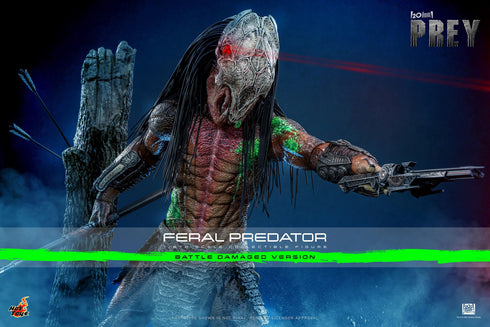 Hot Toys Feral Predator (Battle Damaged Version) - Prey - TMS173 - 1/6 Scale Collectible Figure