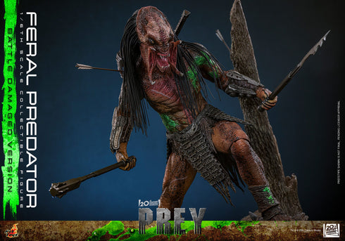 Hot Toys Feral Predator (Battle Damaged Version) - Prey - TMS173 - 1/6 Scale Collectible Figure