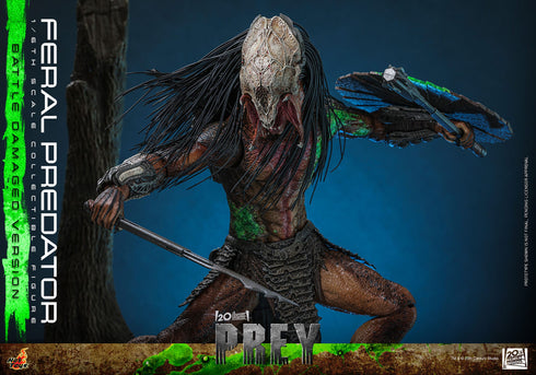 Hot Toys Feral Predator (Battle Damaged Version) - Prey - TMS173 - 1/6 Scale Collectible Figure