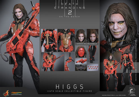 Hot Toys Higgs - Death Stranding 2: On the Beach - VGM79 1/6 Scale Collectible Figure