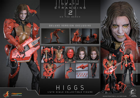 Hot Toys Higgs (Deluxe Version) - Death Stranding 2: On the Beach - VGM80 1/6 Scale Collectible Figure