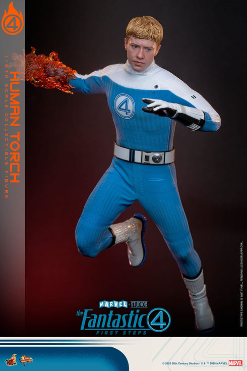 Hot Toys Human Torch - The Fantastic Four: First Steps - MMS829 - 1/6 Scale Collectible Figure