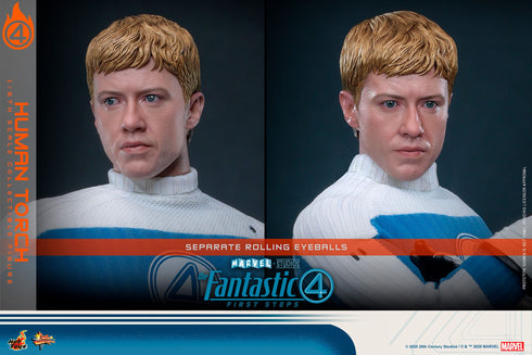 Hot Toys Human Torch - The Fantastic Four: First Steps - MMS829 - 1/6 Scale Collectible Figure