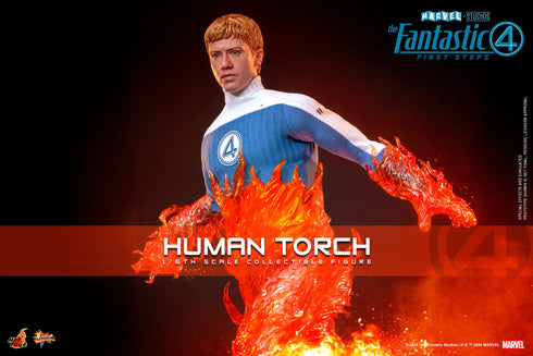 Hot Toys Human Torch - The Fantastic Four: First Steps - MMS829 - 1/6 Scale Collectible Figure