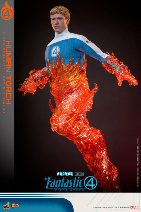 Hot Toys Human Torch - The Fantastic Four: First Steps - MMS829 - 1/6 Scale Collectible Figure