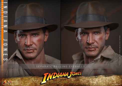 Hot Toys Indiana Jones (Deluxe Version) - Indiana Jones and the Temple of Doom - MMS861 - 1/6 Scale Collectible Figure