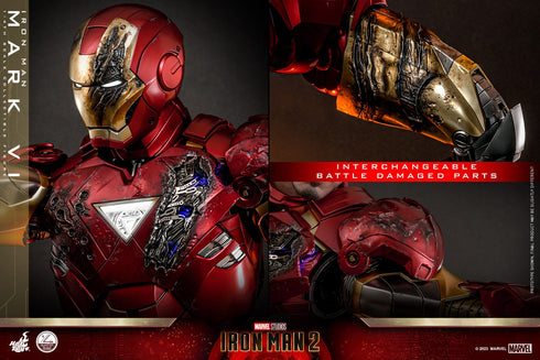 Hot Toys Iron Man Mark VI - Iron Man 2 - QS025 - 1/4 Scale Collectible Figure